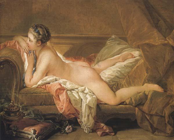 Francois Boucher Blonde Odalisque